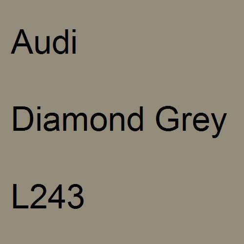 Audi, Diamond Grey, L243.